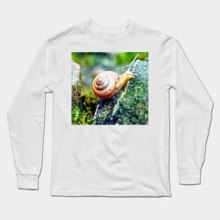 Garden Snail Long Sleeve T-Shirt